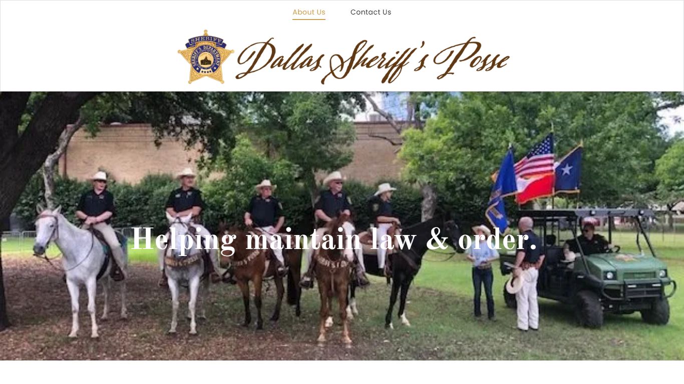 About Us - Dallas Sheriff’s Posse